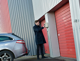 Accès au garde meuble 24h sur 24